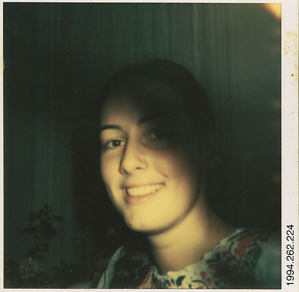 [Barbara Callahan, Providence, Rhode Island], Walker Evans (American, St. Louis, Missouri 1903–1975 New Haven, Connecticut), Instant internal dye diffusion transfer print (Polaroid SX-70) 