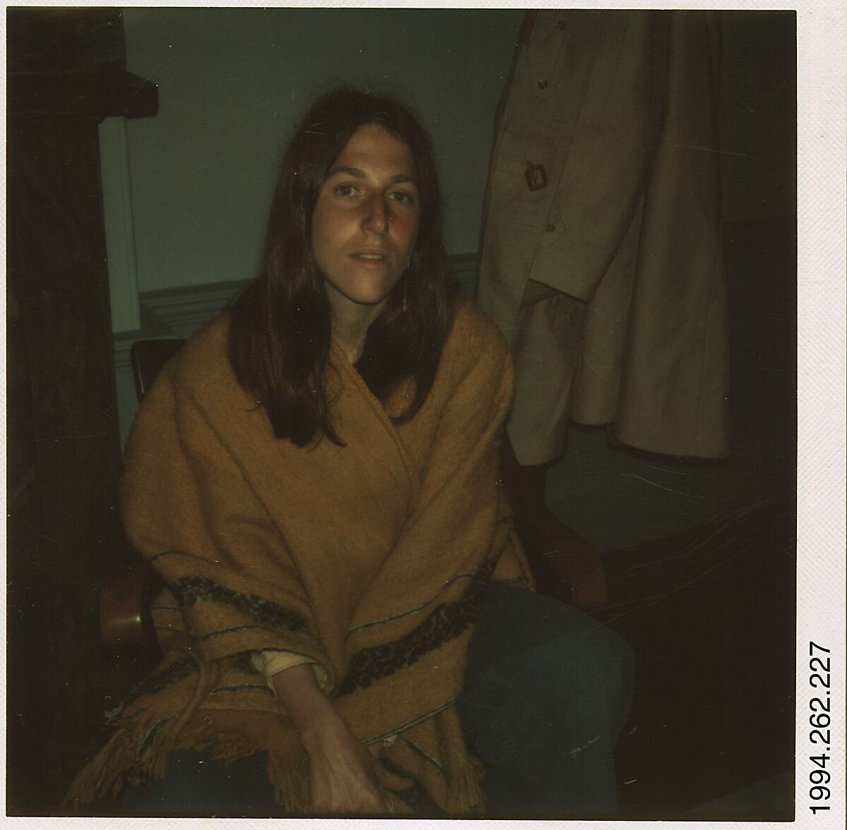 [Bobbi Carrey], Walker Evans (American, St. Louis, Missouri 1903–1975 New Haven, Connecticut), Instant internal dye diffusion transfer print (Polaroid SX-70) 