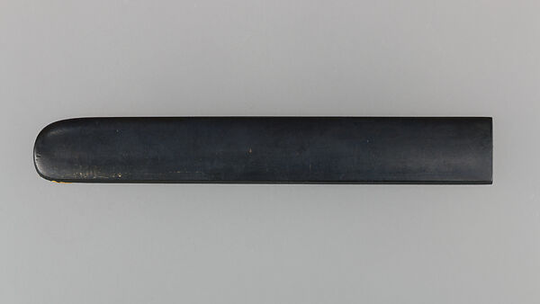 Knife Handle (Kozuka), Copper-gold alloy (shakudō), gold, silver, enameled cloisonné (shippō), Japanese