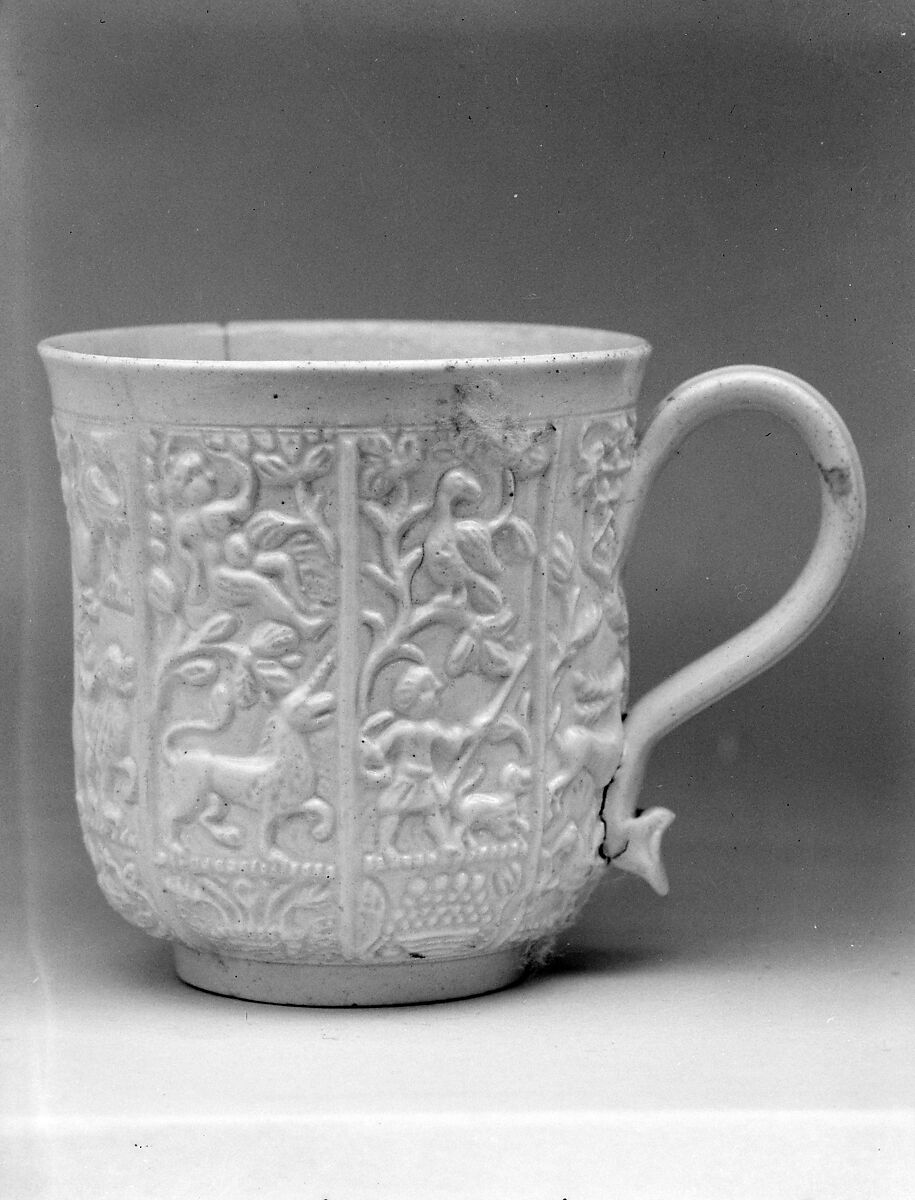 Cup, Stoneware, British (American market) 
