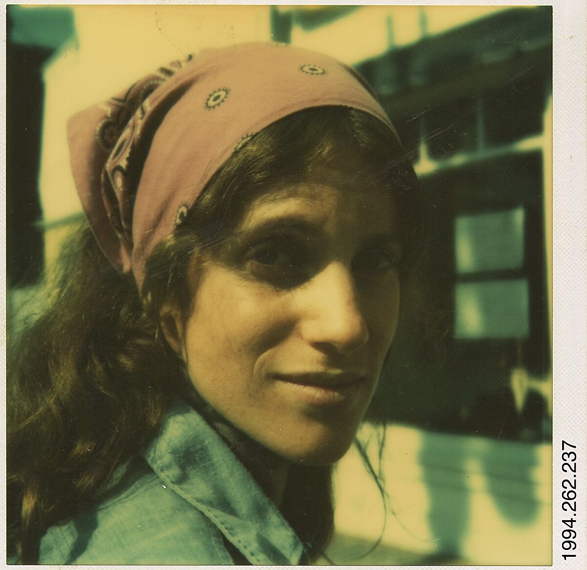 [Charlee Brodsky, Martha's Vineyard, Massachusetts], Walker Evans (American, St. Louis, Missouri 1903–1975 New Haven, Connecticut), Instant internal dye diffusion transfer print (Polaroid SX-70) 