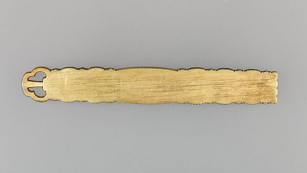Knife Handle (Kozuka), Copper-gold alloy (shakudō), copper-silver alloy (shibuichi), gold, silver, Japanese
