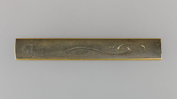 Knife Handle (Kozuka), Copper-silver alloy (shibuichi), copper-gold alloy (shakudō), gold, silver, Japanese