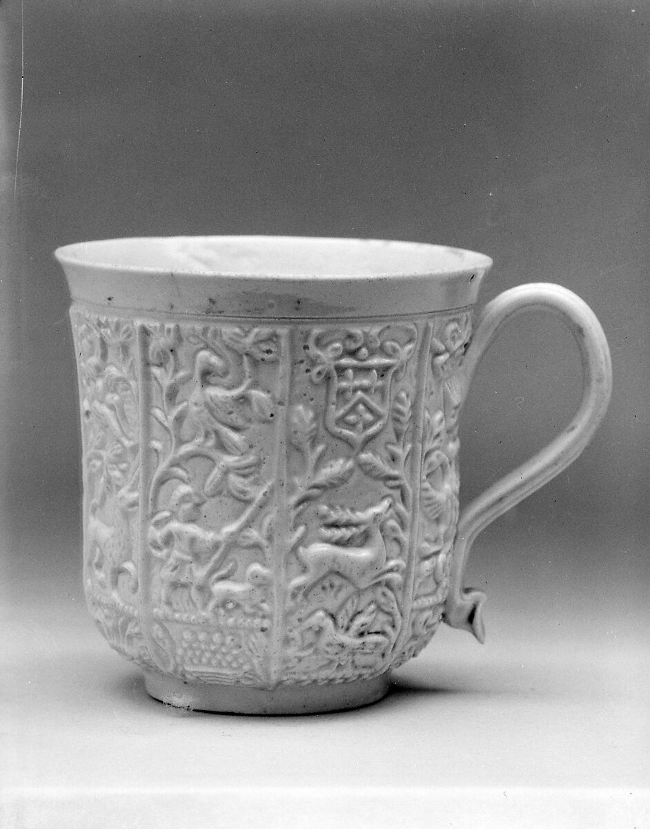 Cup, Stoneware, British (American market) 