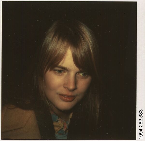 [Diane Bowie], Walker Evans (American, St. Louis, Missouri 1903–1975 New Haven, Connecticut), Instant internal dye diffusion transfer print (Polaroid SX-70) 