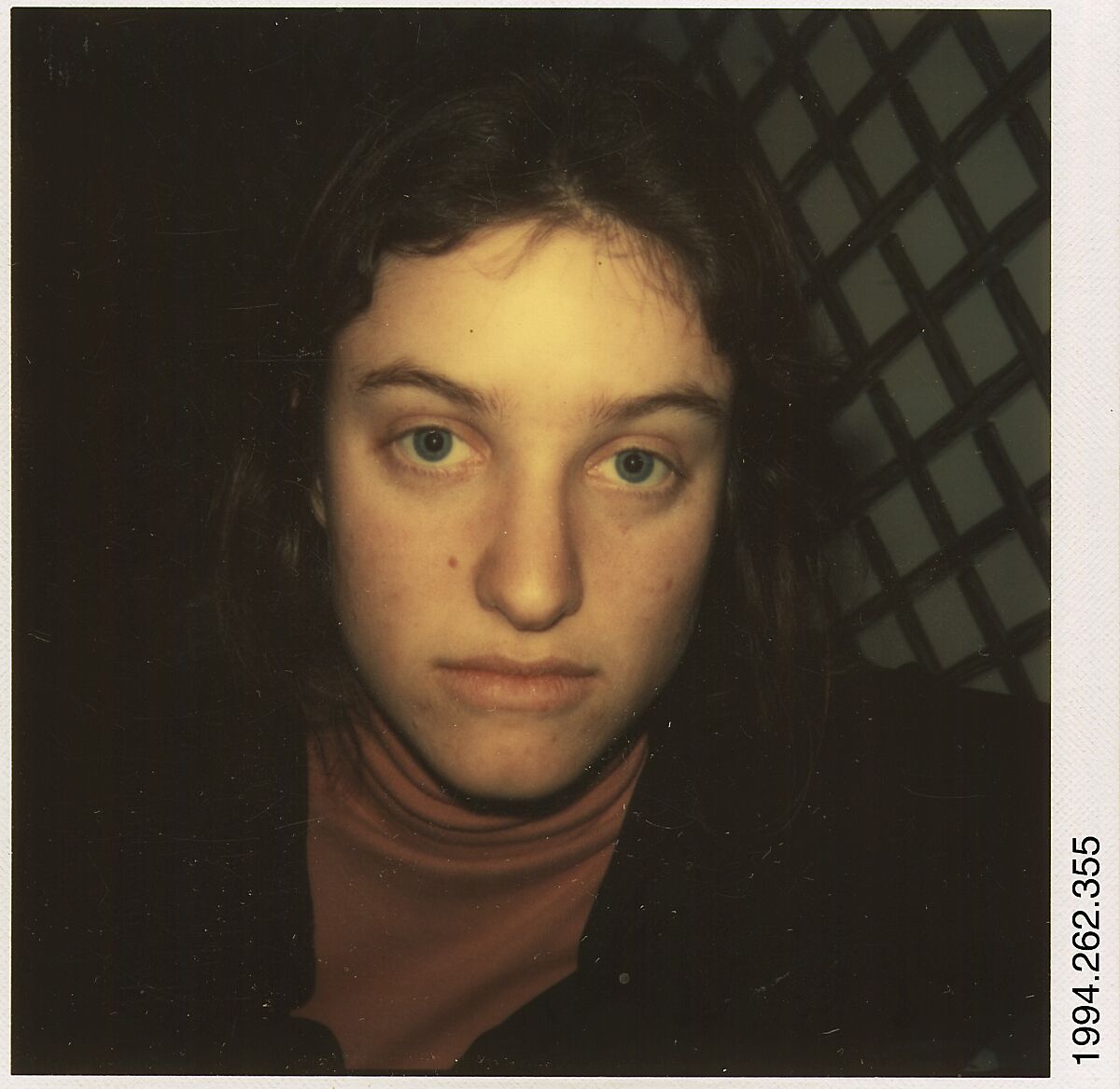 [Meridee Jones], Walker Evans (American, St. Louis, Missouri 1903–1975 New Haven, Connecticut), Instant internal dye diffusion transfer print (Polaroid SX-70) 