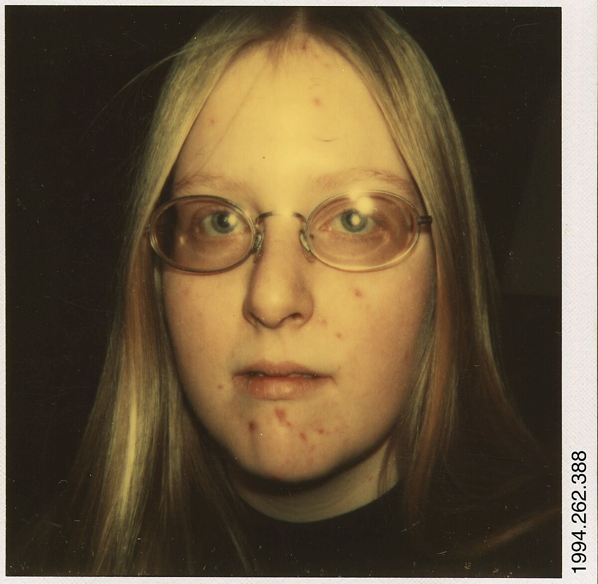 [Alison Kay Adams, Oberlin College], Walker Evans (American, St. Louis, Missouri 1903–1975 New Haven, Connecticut), Instant internal dye diffusion transfer print (Polaroid SX-70) 