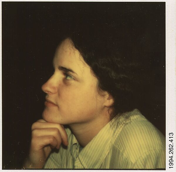 [Oberlin College Student?], Walker Evans (American, St. Louis, Missouri 1903–1975 New Haven, Connecticut), Instant internal dye diffusion transfer print (Polaroid SX-70) 