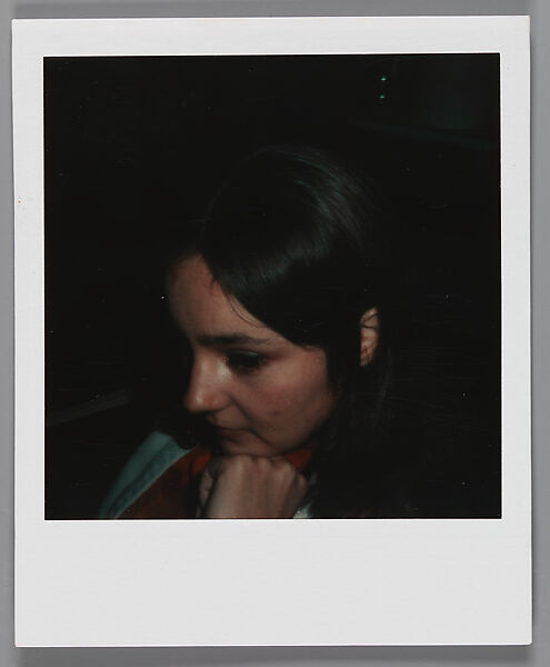 [Jacqueline Fear, Old Lyme, Connecticut], Walker Evans (American, St. Louis, Missouri 1903–1975 New Haven, Connecticut), Instant internal dye diffusion transfer print (Polaroid SX-70) 
