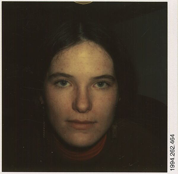 [Kathy Hart], Walker Evans (American, St. Louis, Missouri 1903–1975 New Haven, Connecticut), Instant internal dye diffusion transfer print (Polaroid SX-70) 