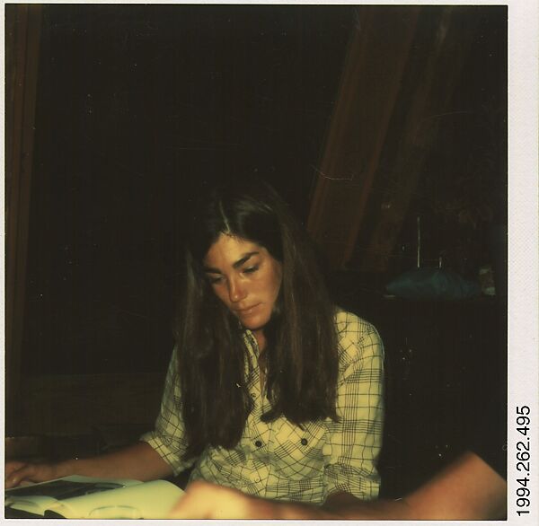 [Minnie Cushing], Walker Evans (American, St. Louis, Missouri 1903–1975 New Haven, Connecticut), Instant internal dye diffusion transfer print (Polaroid SX-70) 