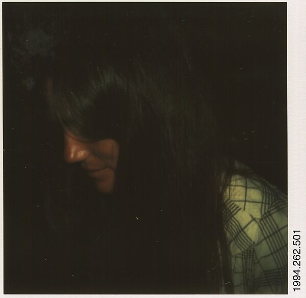 [Minnie Cushing], Walker Evans (American, St. Louis, Missouri 1903–1975 New Haven, Connecticut), Instant internal dye diffusion transfer print (Polaroid SX-70) 