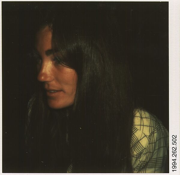 [Minnie Cushing], Walker Evans (American, St. Louis, Missouri 1903–1975 New Haven, Connecticut), Instant internal dye diffusion transfer print (Polaroid SX-70) 