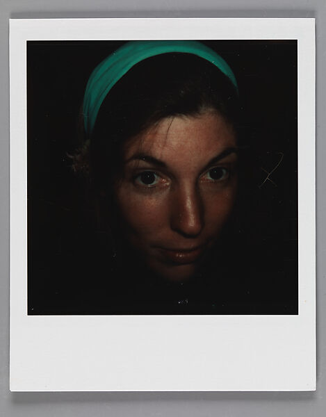 [Unidentified Woman], Walker Evans (American, St. Louis, Missouri 1903–1975 New Haven, Connecticut), Instant internal dye diffusion transfer print (Polaroid SX-70) 