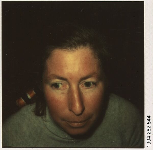 [Unidentified Woman], Walker Evans (American, St. Louis, Missouri 1903–1975 New Haven, Connecticut), Instant internal dye diffusion transfer print (Polaroid SX-70) 