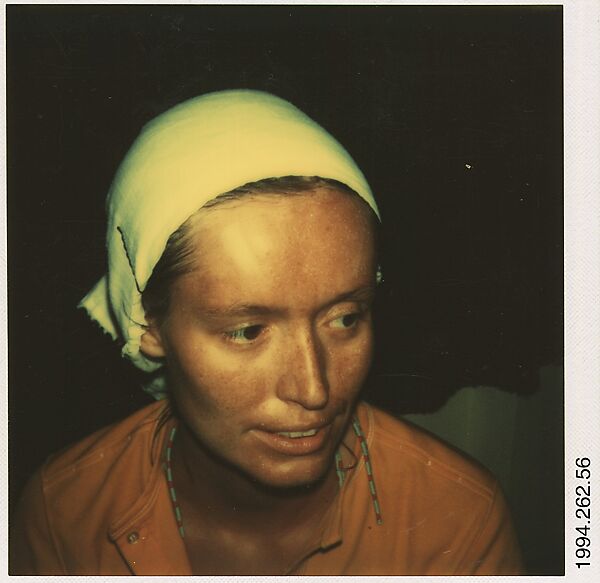[Virginia Hubbard, Destin, Florida], Walker Evans (American, St. Louis, Missouri 1903–1975 New Haven, Connecticut), Instant internal dye diffusion transfer print (Polaroid SX-70) 