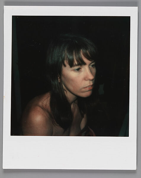 [Unidentified Woman, Old Lyme, Connecticut], Walker Evans (American, St. Louis, Missouri 1903–1975 New Haven, Connecticut), Instant internal dye diffusion transfer print (Polaroid SX-70) 