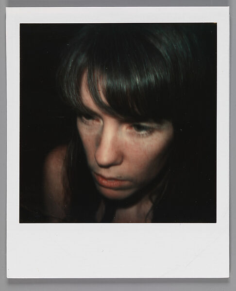 [Unidentified Woman, Old Lyme, Connecticut], Walker Evans (American, St. Louis, Missouri 1903–1975 New Haven, Connecticut), Instant internal dye diffusion transfer print (Polaroid SX-70) 