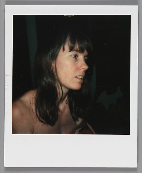 [Unidentified Woman, Old Lyme, Connecticut], Walker Evans (American, St. Louis, Missouri 1903–1975 New Haven, Connecticut), Instant internal dye diffusion transfer print (Polaroid SX-70) 