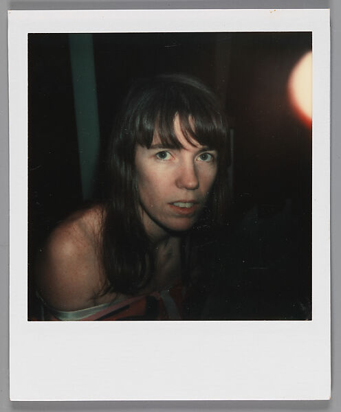 [Unidentified Woman, Old Lyme, Connecticut], Walker Evans (American, St. Louis, Missouri 1903–1975 New Haven, Connecticut), Instant internal dye diffusion transfer print (Polaroid SX-70) 