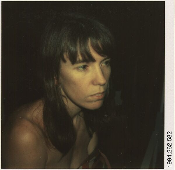 [Unidentified Woman, Old Lyme, Connecticut], Walker Evans (American, St. Louis, Missouri 1903–1975 New Haven, Connecticut), Instant internal dye diffusion transfer print (Polaroid SX-70) 