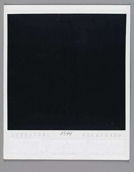 [Unidentified Woman with Baby, Old Lyme, Connecticut], Walker Evans (American, St. Louis, Missouri 1903–1975 New Haven, Connecticut), Instant internal dye diffusion transfer print (Polaroid SX-70)