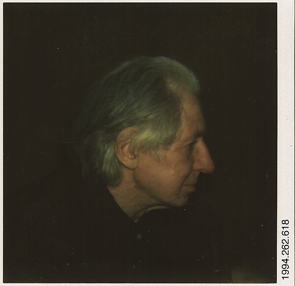 [Herbert Matter], Walker Evans (American, St. Louis, Missouri 1903–1975 New Haven, Connecticut), Instant internal dye diffusion transfer print (Polaroid SX-70) 