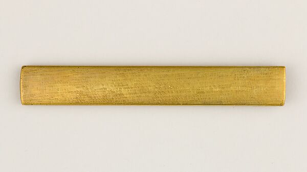 Knife Handle (Kozuka), Copper-gold alloy (shakudō), gold, silver, Japanese