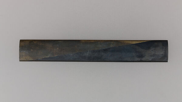 Knife Handle (Kozuka), Copper-silver alloy (shibuichi), copper-gold alloy (shakudō), gold, Japanese
