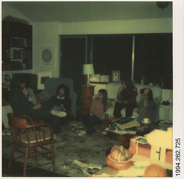 Walker Evans [Yale Students in Walker Evans's Living Room, Old Lyme