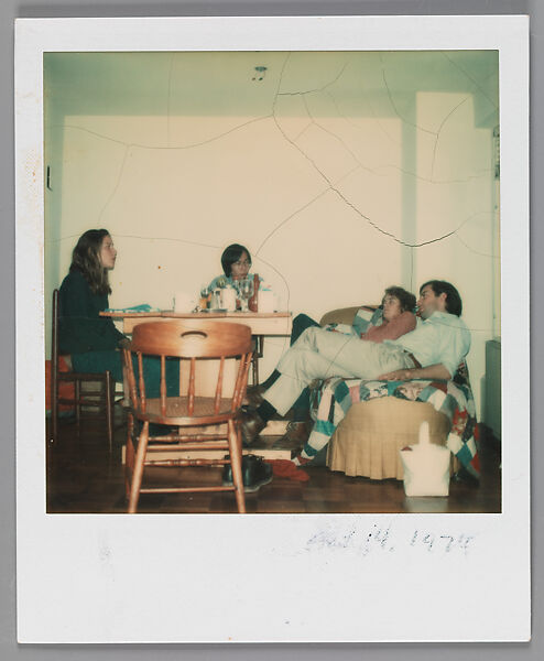 [Marcia Due, Baldwin Lee, Jane Corrigan, and Jerry Thompson], Walker Evans (American, St. Louis, Missouri 1903–1975 New Haven, Connecticut), Instant internal dye diffusion transfer print (Polaroid SX-70) 