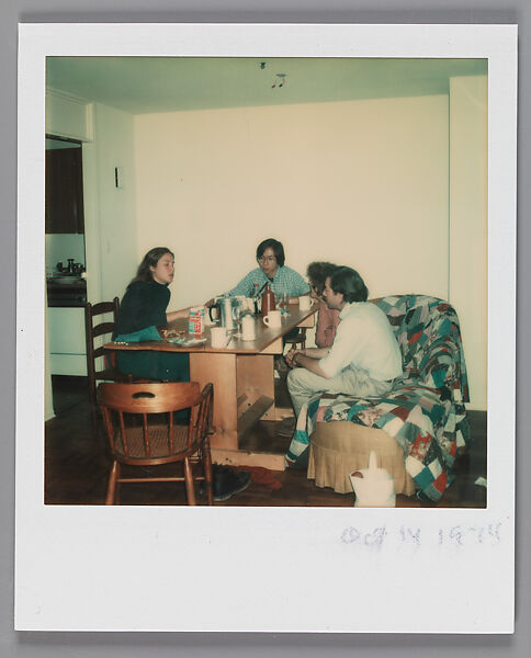 [Marcia Due, Baldwin Lee, Jane Corrigan, and Jerry Thompson], Walker Evans (American, St. Louis, Missouri 1903–1975 New Haven, Connecticut), Instant internal dye diffusion transfer print (Polaroid SX-70) 