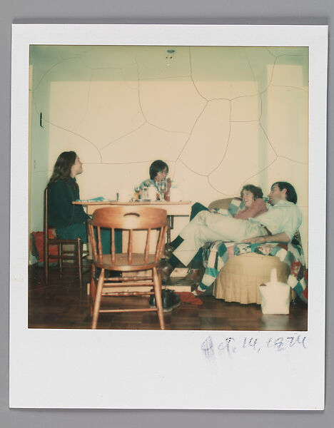 [Marcia Due, Baldwin Lee, Jane Corrigan, and Jerry Thompson], Walker Evans (American, St. Louis, Missouri 1903–1975 New Haven, Connecticut), Instant internal dye diffusion transfer print (Polaroid SX-70) 