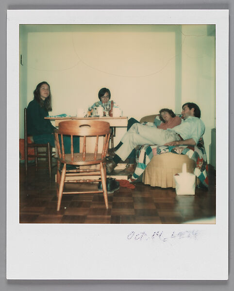 [Marcia Due, Baldwin Lee, Jane Corrigan, and Jerry Thompson], Walker Evans (American, St. Louis, Missouri 1903–1975 New Haven, Connecticut), Instant internal dye diffusion transfer print (Polaroid SX-70) 