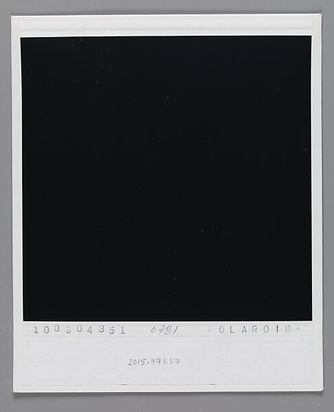 [Baldwin Lee and Marcia Due], Walker Evans (American, St. Louis, Missouri 1903–1975 New Haven, Connecticut), Instant internal dye diffusion transfer print (Polaroid SX-70)