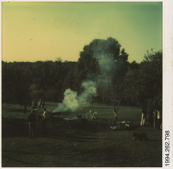 Walker Evans [Yale Art Department Barbecue, Bethany, Connecticut