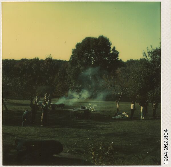 Walker Evans [Yale Art Department Barbecue, Bethany, Connecticut