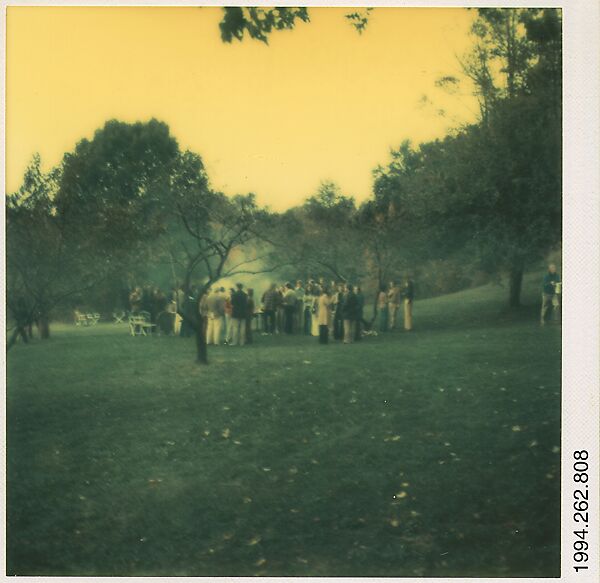 Walker Evans [Yale Art Department Barbecue, Bethany, Connecticut