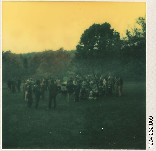 Walker Evans [Yale Art Department Barbecue, Bethany, Connecticut