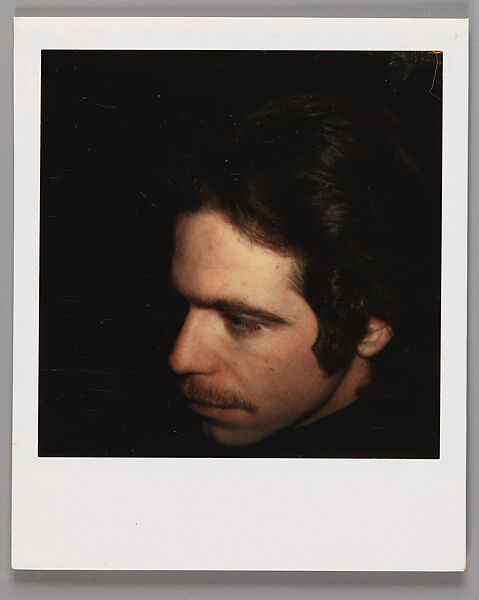 [Unidentified Man], Walker Evans (American, St. Louis, Missouri 1903–1975 New Haven, Connecticut), Instant internal dye diffusion transfer print (Polaroid SX-70) 