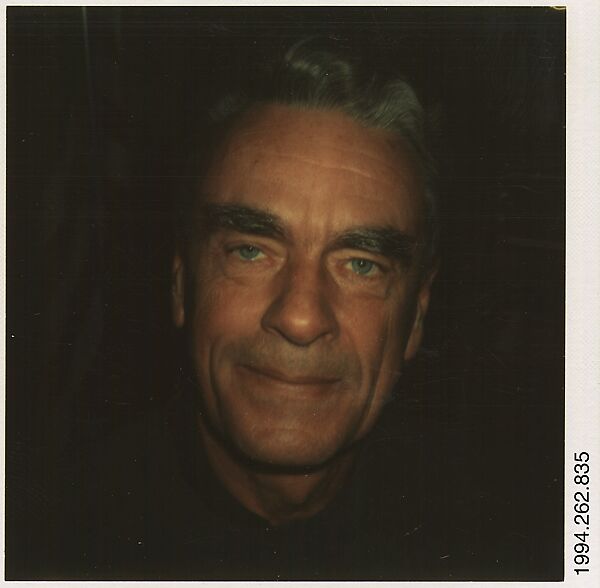 [Unidentified Older Man], Walker Evans (American, St. Louis, Missouri 1903–1975 New Haven, Connecticut), Instant internal dye diffusion transfer print (Polaroid SX-70)