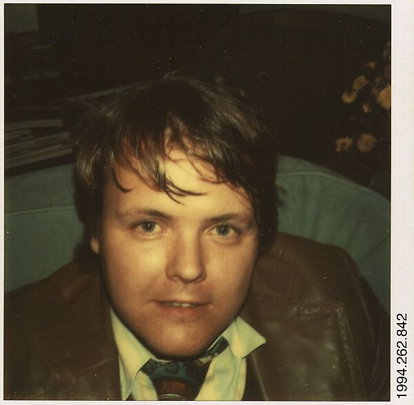 [Unidentified Man], Walker Evans (American, St. Louis, Missouri 1903–1975 New Haven, Connecticut), Instant internal dye diffusion transfer print (Polaroid SX-70) 