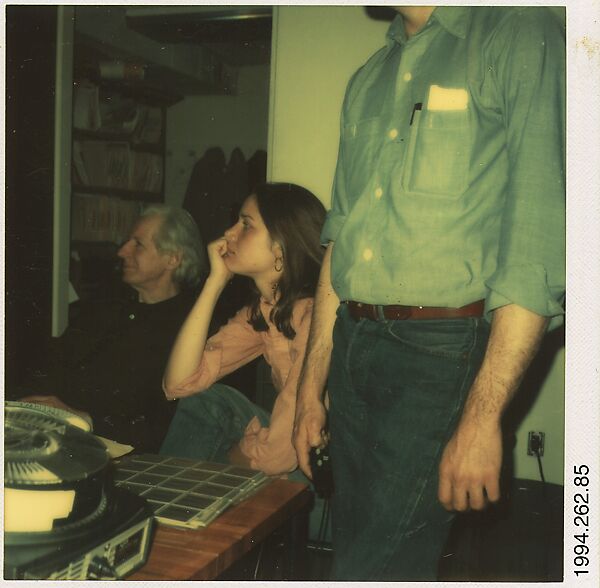 [Marcia Due, Herbert Matter, and Jerry Thompson, Old Lyme, Connecticut], Walker Evans (American, St. Louis, Missouri 1903–1975 New Haven, Connecticut), Instant internal dye diffusion transfer print (Polaroid SX-70) 