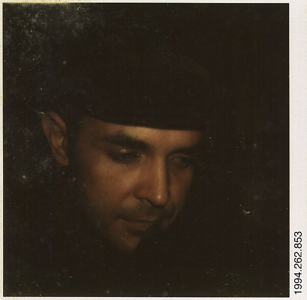 [Unidentified Man], Walker Evans (American, St. Louis, Missouri 1903–1975 New Haven, Connecticut), Instant internal dye diffusion transfer print (Polaroid SX-70) 