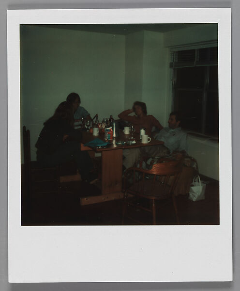 [Marcia Due, Baldwin Lee, Jane Corrigan, and Jerry Thompson], Walker Evans (American, St. Louis, Missouri 1903–1975 New Haven, Connecticut), Instant internal dye diffusion transfer print (Polaroid SX-70) 