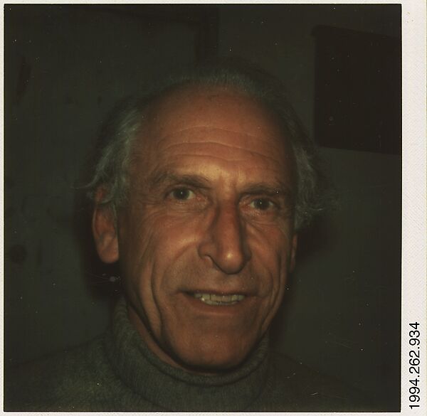 [Unidentified Family: Father], Walker Evans (American, St. Louis, Missouri 1903–1975 New Haven, Connecticut), Instant internal dye diffusion transfer print (Polaroid SX-70) 
