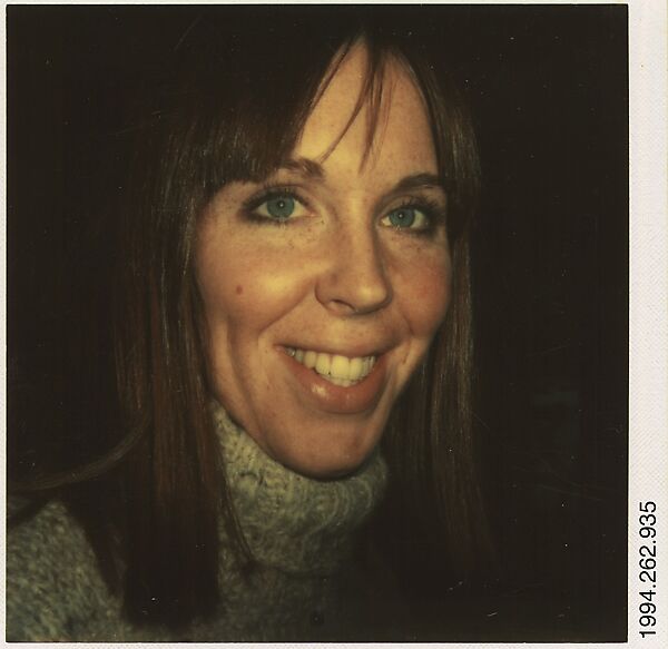 [Unidentified Family: Mother], Walker Evans (American, St. Louis, Missouri 1903–1975 New Haven, Connecticut), Instant internal dye diffusion transfer print (Polaroid SX-70) 