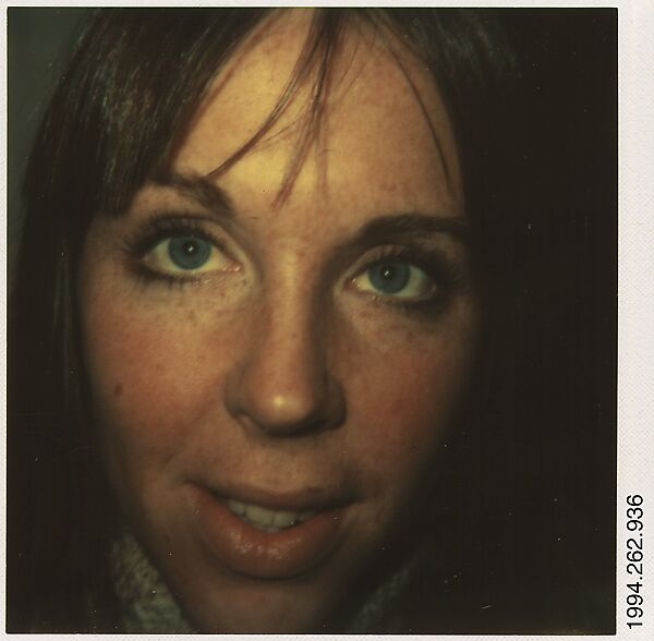 [Unidentified Family: Mother], Walker Evans (American, St. Louis, Missouri 1903–1975 New Haven, Connecticut), Instant internal dye diffusion transfer print (Polaroid SX-70) 
