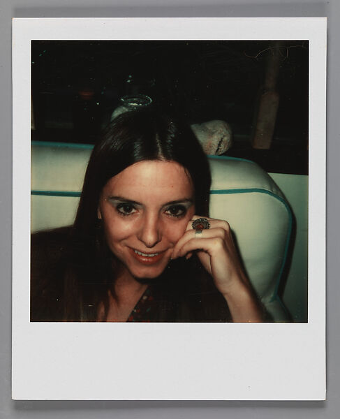 [Liz Lesy, Old Lyme, Connecticut], Walker Evans (American, St. Louis, Missouri 1903–1975 New Haven, Connecticut), Instant internal dye diffusion transfer print (Polaroid SX-70) 