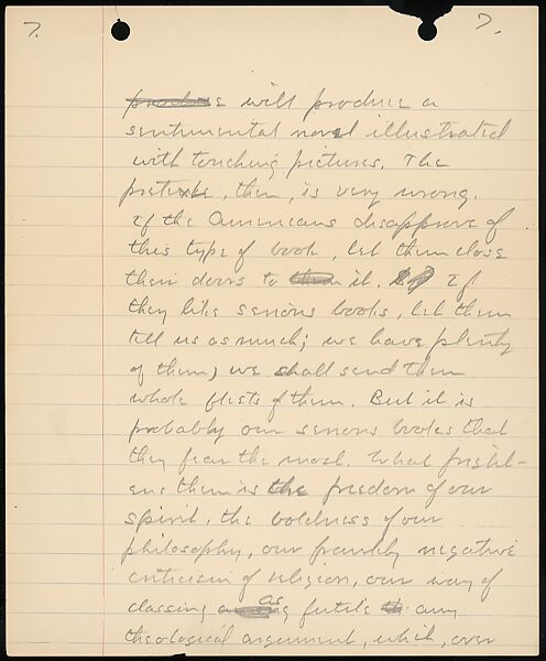 [38 Manuscripts, Typescripts, Carbon Copies of Translations from French by Walker Evans of Gourmont, Baudelaire, Radiguet, Cendrars, Cocteau, Larbaud, Gide, Lautréamont, Dottin, and Others], Walker Evans (American, St. Louis, Missouri 1903–1975 New Haven, Connecticut), Pencil/ink on paper